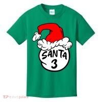 Matching Family Group Santa Hat 3 Kids T-Shirt thumb 0