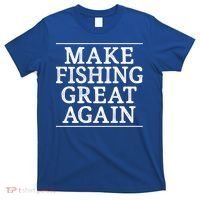 Make Fishing Great Again Vintage Style Gift T-Shirt thumb 0