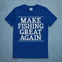 Make Fishing Great Again Vintage Style Gift T-Shirt thumb 5