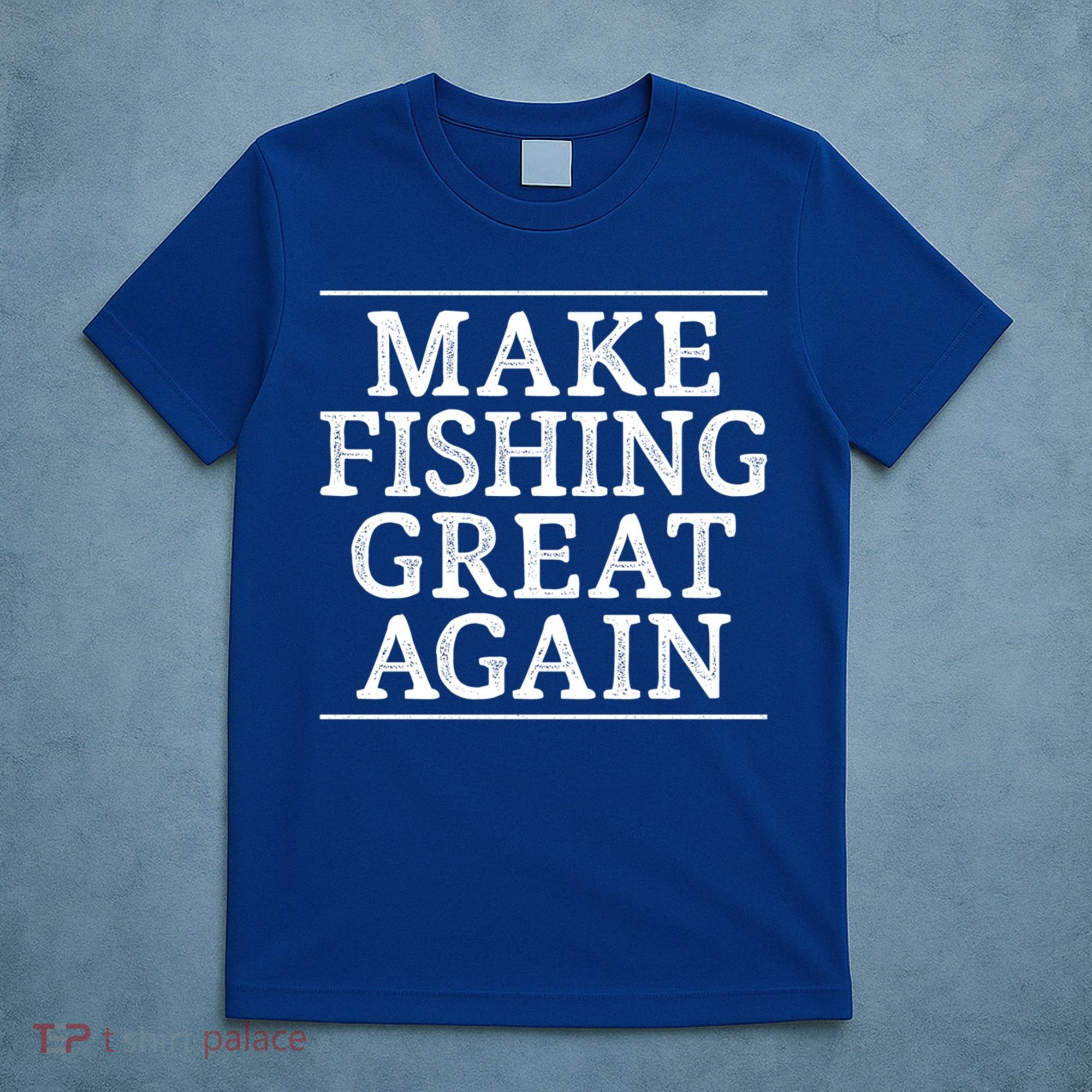 Make Fishing Great Again Vintage Style Gift T-Shirt