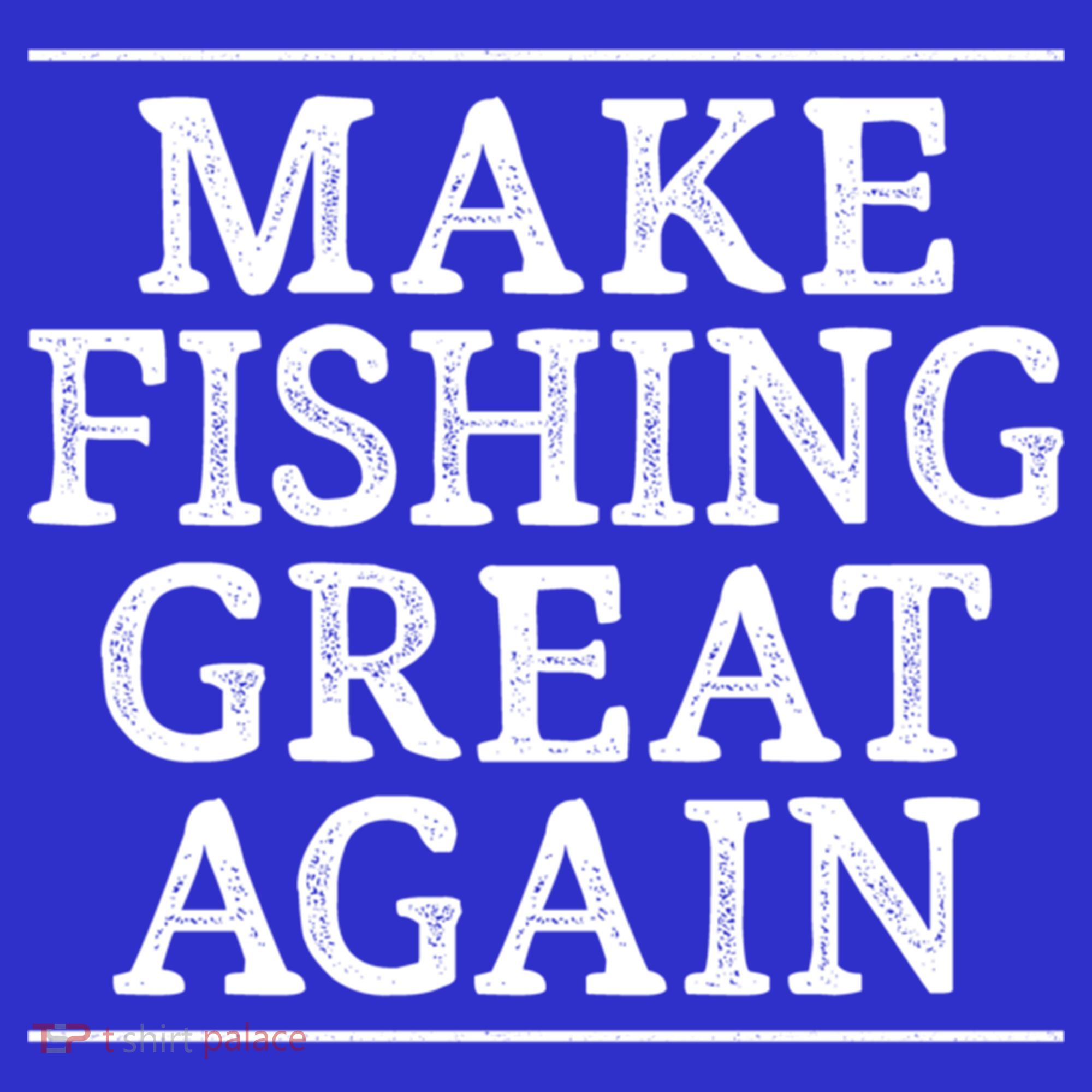 Make Fishing Great Again Vintage Style Gift T-Shirt