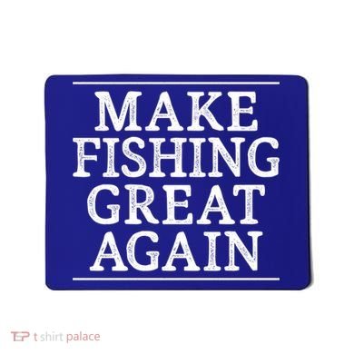 Make Fishing Great Again Vintage Style Gift Mousepad