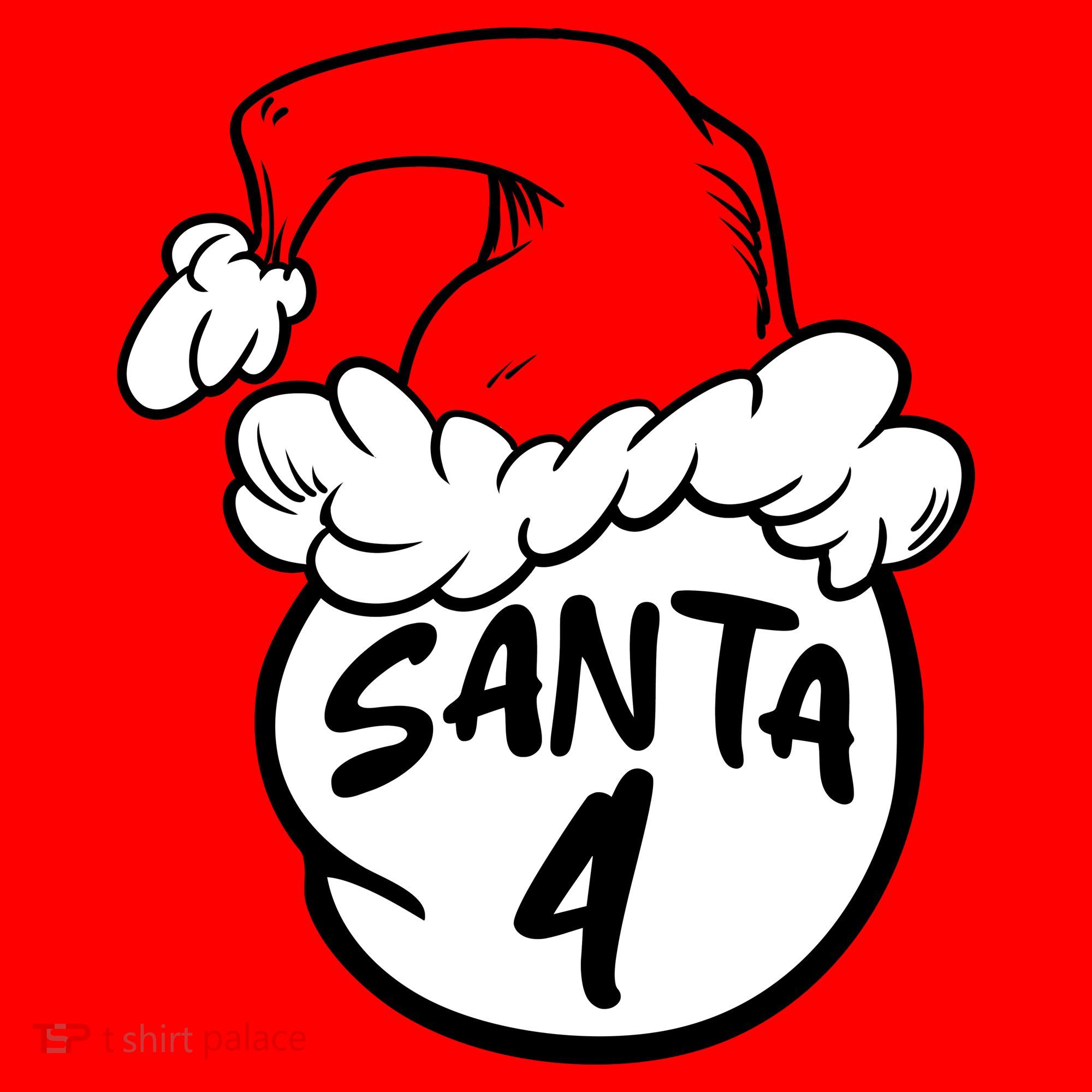 Matching Family Group Santa Hat 4 Sweatshirt