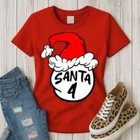 Matching Family Group Santa Hat 4 Women's T-Shirt thumb 3