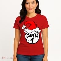 Matching Family Group Santa Hat 4 Women's T-Shirt thumb 4