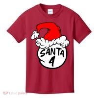 Matching Family Group Santa Hat 4 Kids T-Shirt thumb 0