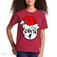 Matching Family Group Santa Hat 4 Kids T-Shirt thumb 2