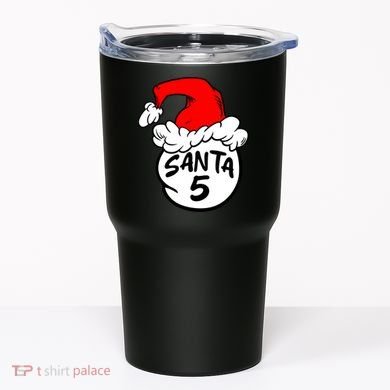 Matching Family Group Santa Hat 5 Tumbler