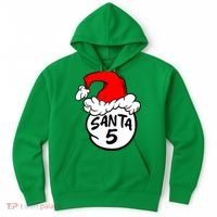Matching Family Group Santa Hat 5 Hoodie thumb 0