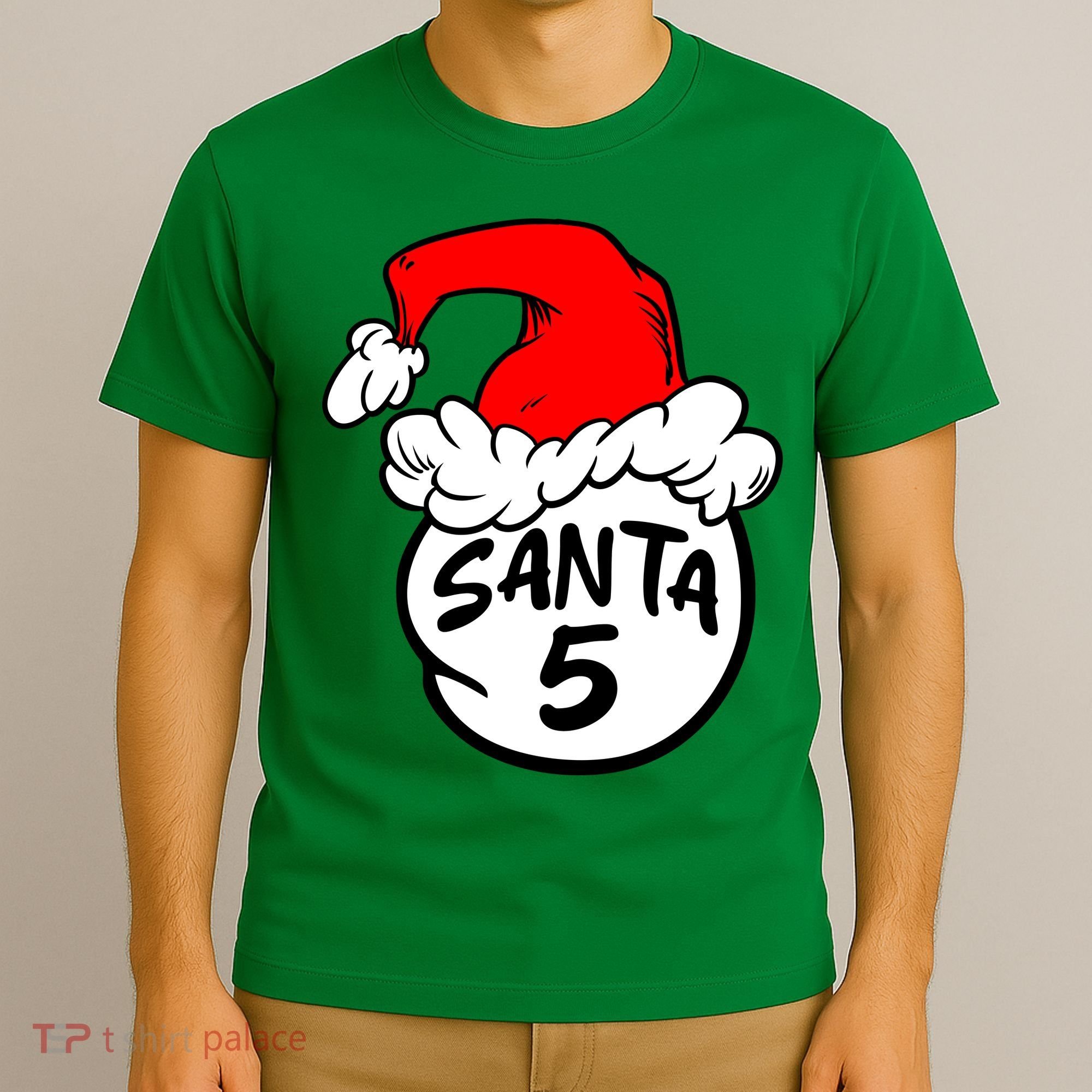 Matching Family Group Santa Hat 5 T-Shirt