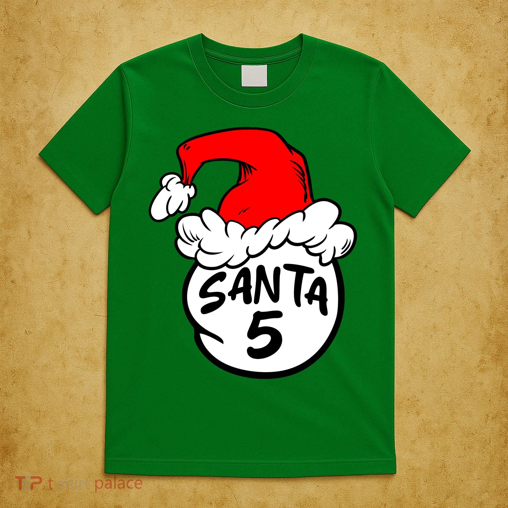 Matching Family Group Santa Hat 5 T-Shirt