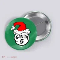 Matching Family Group Santa Hat 5 Button thumb 0