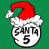 Matching Family Group Santa Hat 5 Toddler Hoodie thumb 2