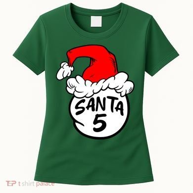 Matching Family Group Santa Hat 5 Women's T-Shirt