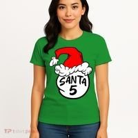 Matching Family Group Santa Hat 5 Women's T-Shirt thumb 4