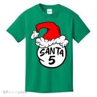 Matching Family Group Santa Hat 5 Kids T-Shirt thumb 0