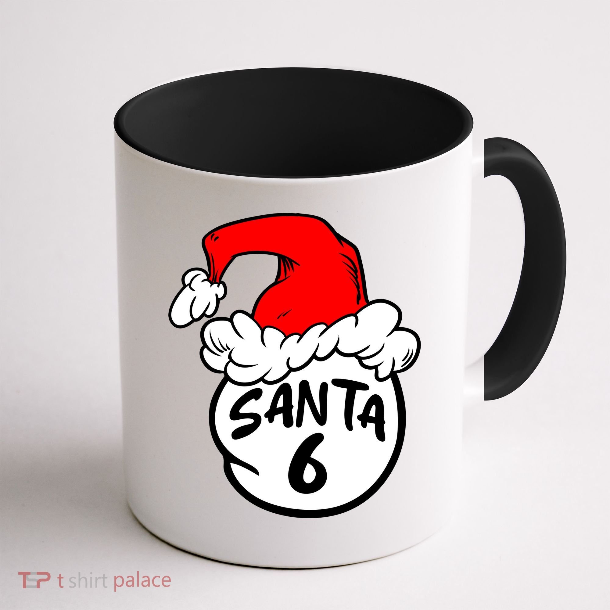 Matching Family Group Santa Hat 6 Coffee Mug