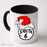 Matching Family Group Santa Hat 6 Coffee Mug thumb 0