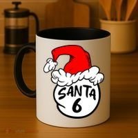 Matching Family Group Santa Hat 6 Coffee Mug thumb 4