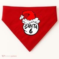 Matching Family Group Santa Hat 6 USA-Made Doggie Bandana thumb 0