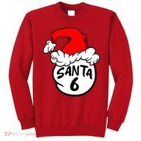 Matching Family Group Santa Hat 6 Sweatshirt thumb 0