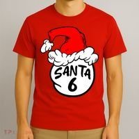 Matching Family Group Santa Hat 6 T-Shirt thumb 3