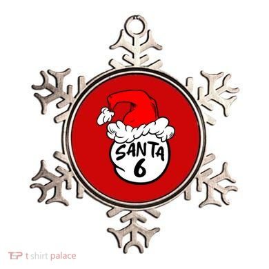 Matching Family Group Santa Hat 6 Ornament