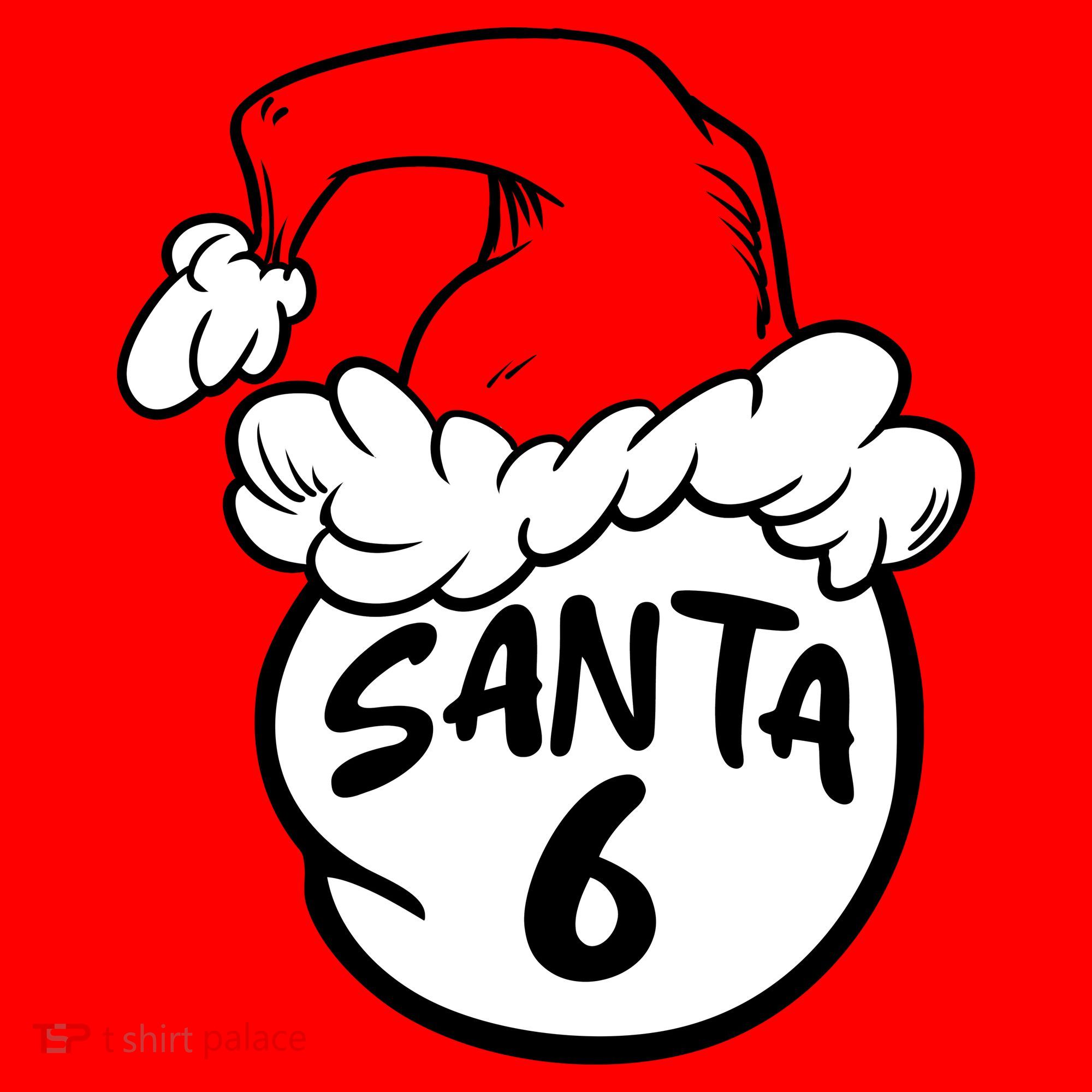 Matching Family Group Santa Hat 6 Baby Bodysuit