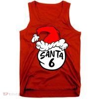 Matching Family Group Santa Hat 6 Tank Top thumb 0