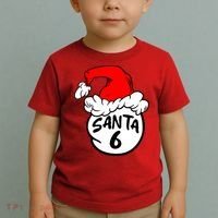 Matching Family Group Santa Hat 6 Toddler T-Shirt thumb 2