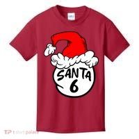 Matching Family Group Santa Hat 6 Kids T-Shirt thumb 0