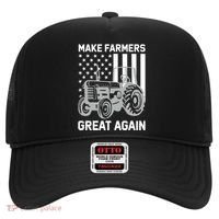 Make Farmers Great Again American Flag Agriculture Tractor Gift Hat thumb 0