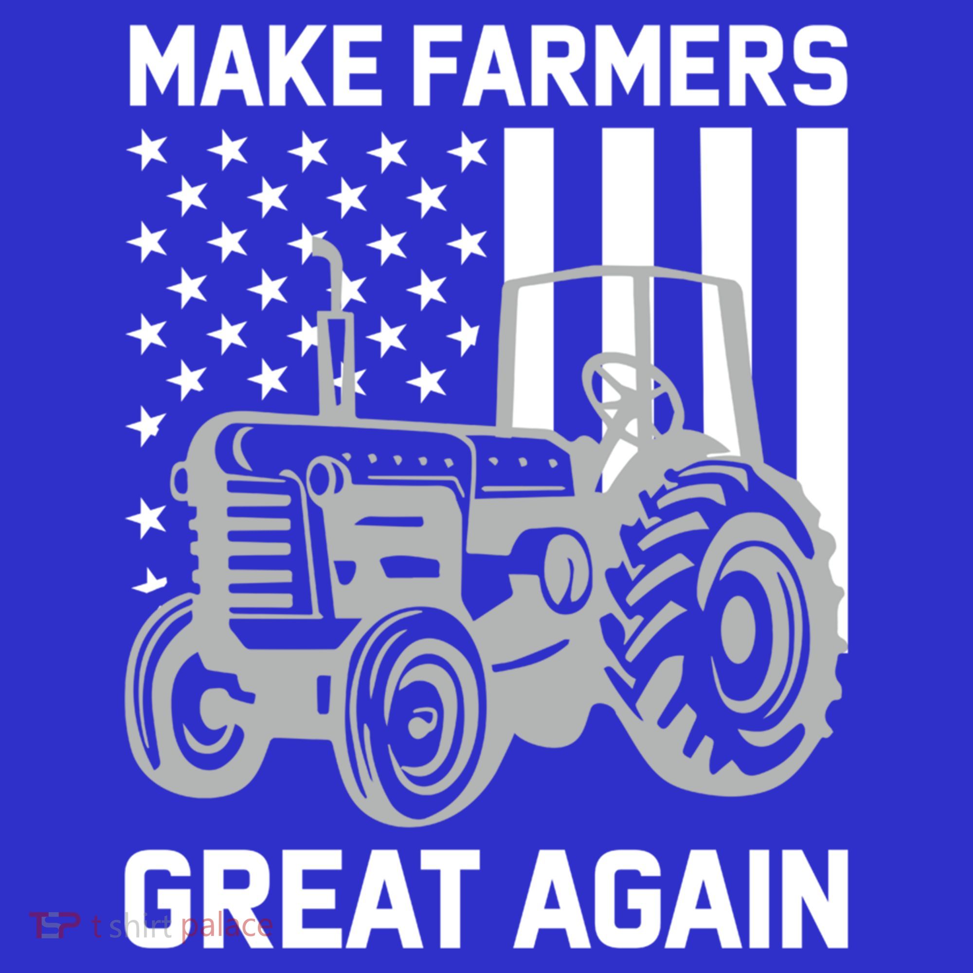 Make Farmers Great Again American Flag Agriculture Tractor Gift Mousepad