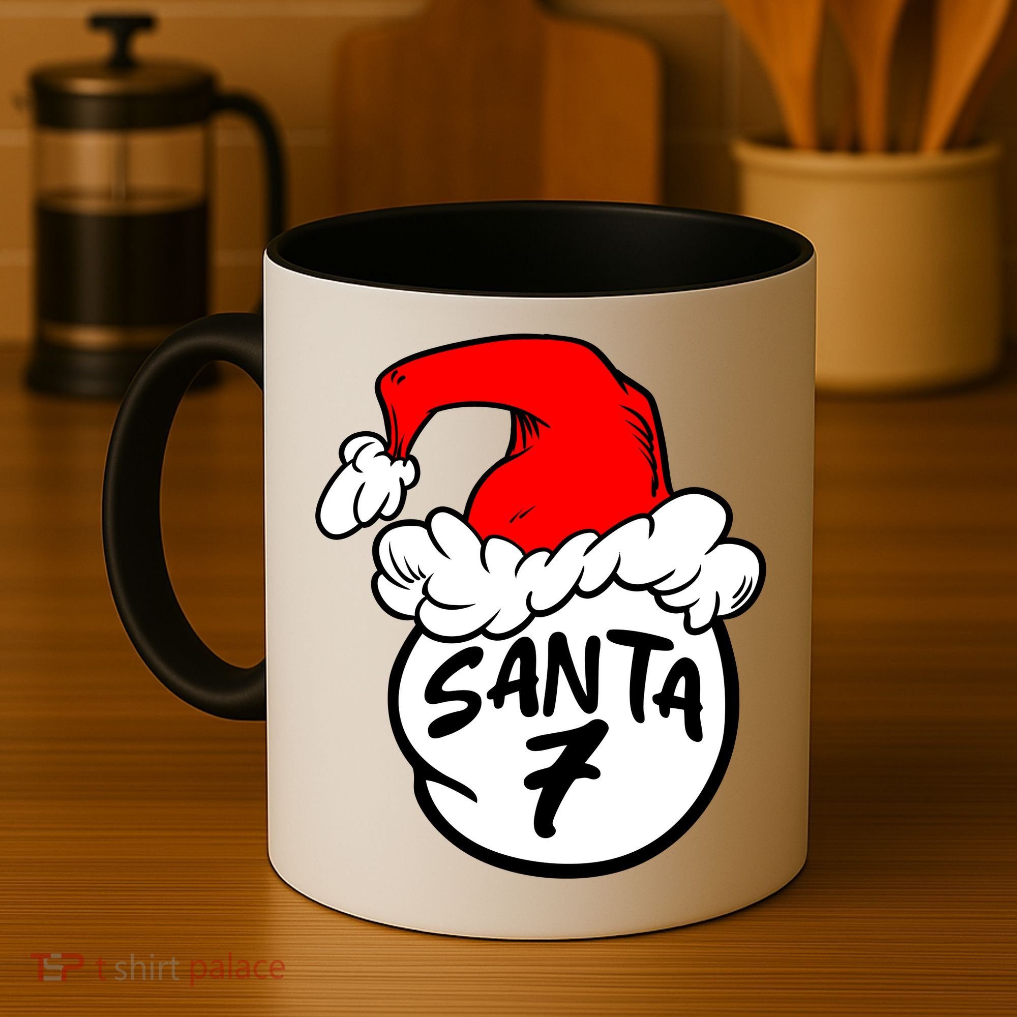 Matching Family Group Santa Hat 7 Coffee Mug