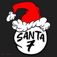 Matching Family Group Santa Hat 7 Golf Towel thumb 3