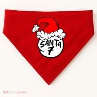 Matching Family Group Santa Hat 7 USA-Made Doggie Bandana thumb 0