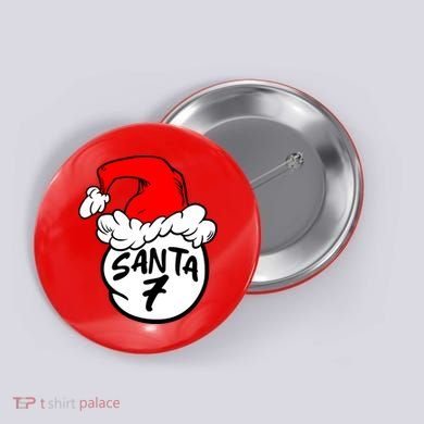 Matching Family Group Santa Hat 7 Button