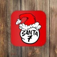 Matching Family Group Santa Hat 7 Coaster thumb 0