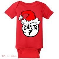 Matching Family Group Santa Hat 7 Baby Bodysuit thumb 0