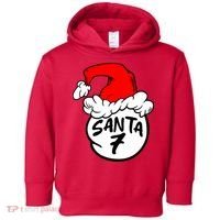 Matching Family Group Santa Hat 7 Toddler Hoodie thumb 0