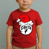 Matching Family Group Santa Hat 7 Toddler T-Shirt thumb 2