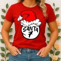 Matching Family Group Santa Hat 7 Women's T-Shirt thumb 2