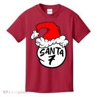 Matching Family Group Santa Hat 7 Kids T-Shirt thumb 0