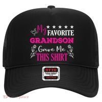 My Favorite Grandson Gave Me This Gift Grandparents Hat thumb 0