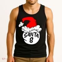 Matching Family Group Santa Hat 8 Tank Top thumb 3