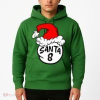 Matching Family Group Santa Hat 8 Hoodie thumb 2