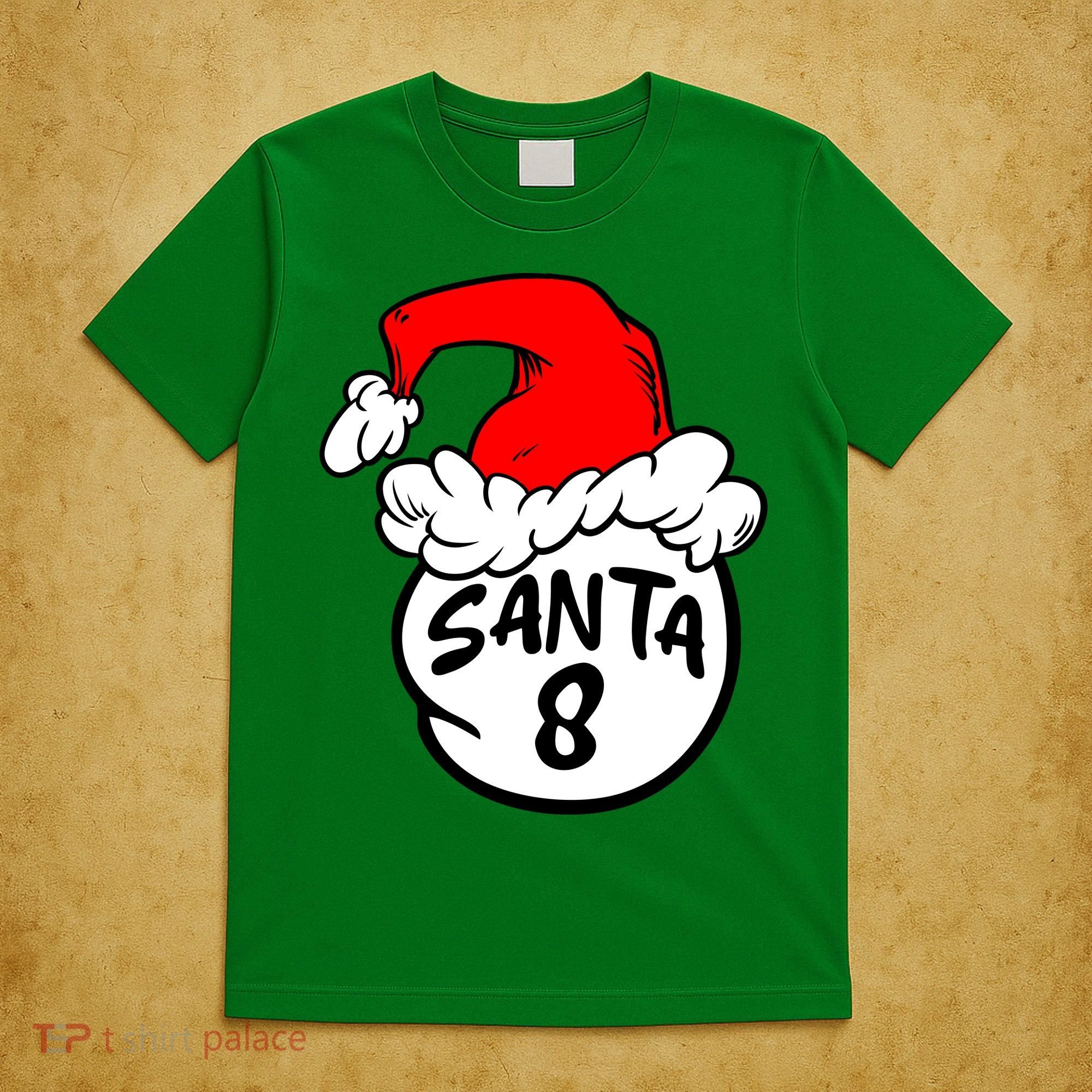 Matching Family Group Santa Hat 8 T-Shirt