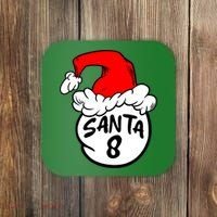 Matching Family Group Santa Hat 8 Coaster thumb 0