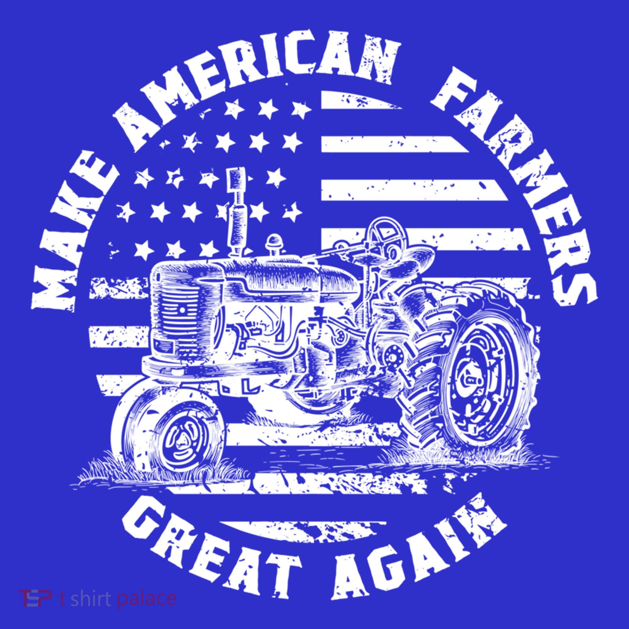 Make Farmers Great Again Antique Tractor Usa Flag Farmer Cool Gift Visor