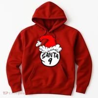 Matching Family Group Santa Hat 9 Hoodie thumb 0